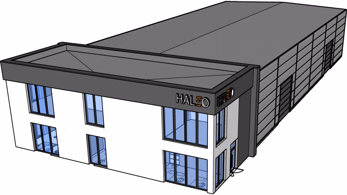 Budynek H20-B2 - widok SketchUp - zdjęcie 5